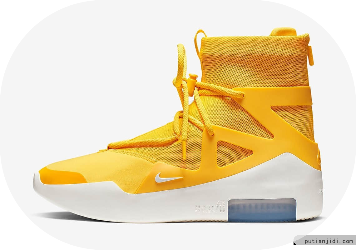 Nike Air Fear Of God 1“Amarillo”这个黄色遭不住啊！ 货号：AR4237-700插图