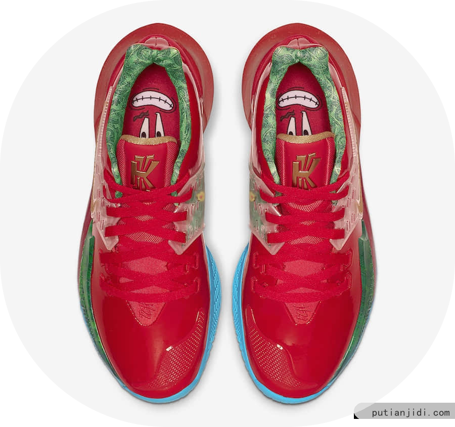 蟹老板来了！Nike Kyrie Low 2 “Mr. Krabs”预计将于8月10日公布！ 货号：CJ6953-600插图5