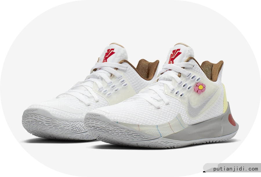 松鼠珊迪来了！Nike Kyrie Low 2“Sandy Cheeks”预计将于8月10日公布 货号：CJ6951-100插图2