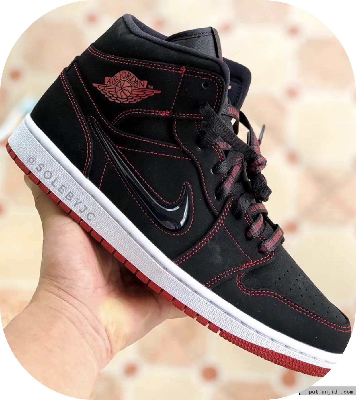 Air Jordan 1 Mid“Fearless”乔丹1代全新配色高帮篮球鞋最近谍照！插图