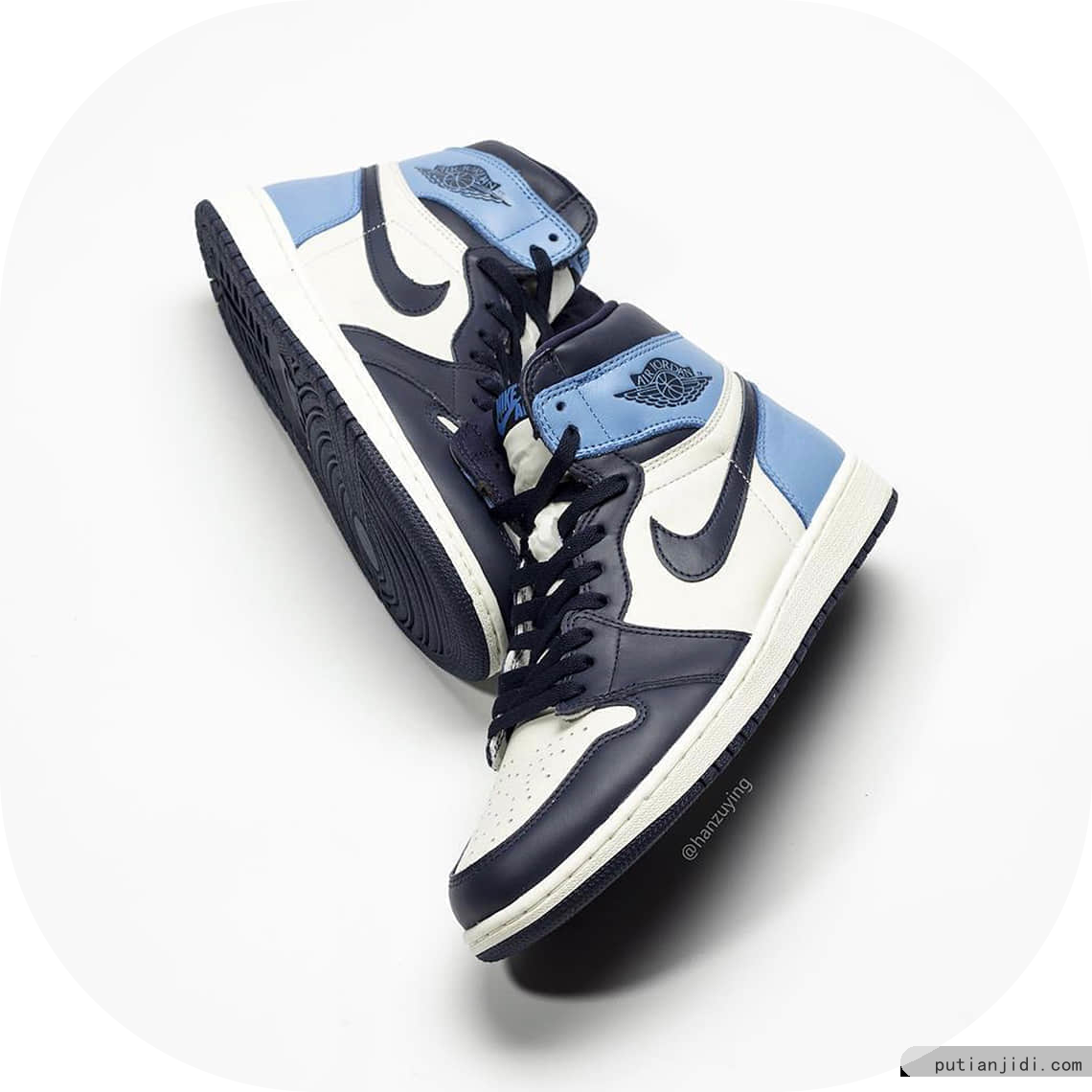 Air Jordan 1High OG“Obsidian”黑曜石 无法阻挡的魅力经典款 货号：555088-140插图3