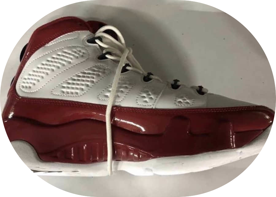 红白配色！皮革+漆皮质感十足！Air Jordan 9 “Gym Red”将于10月5日出售！ 货号：302370-160_耐克潮鞋吧