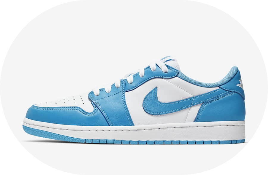 新鲜白蓝配色！Nike SB x Air Jordan 1 Low“UNC”行将发布！ 货号：CJ7891-401插图1